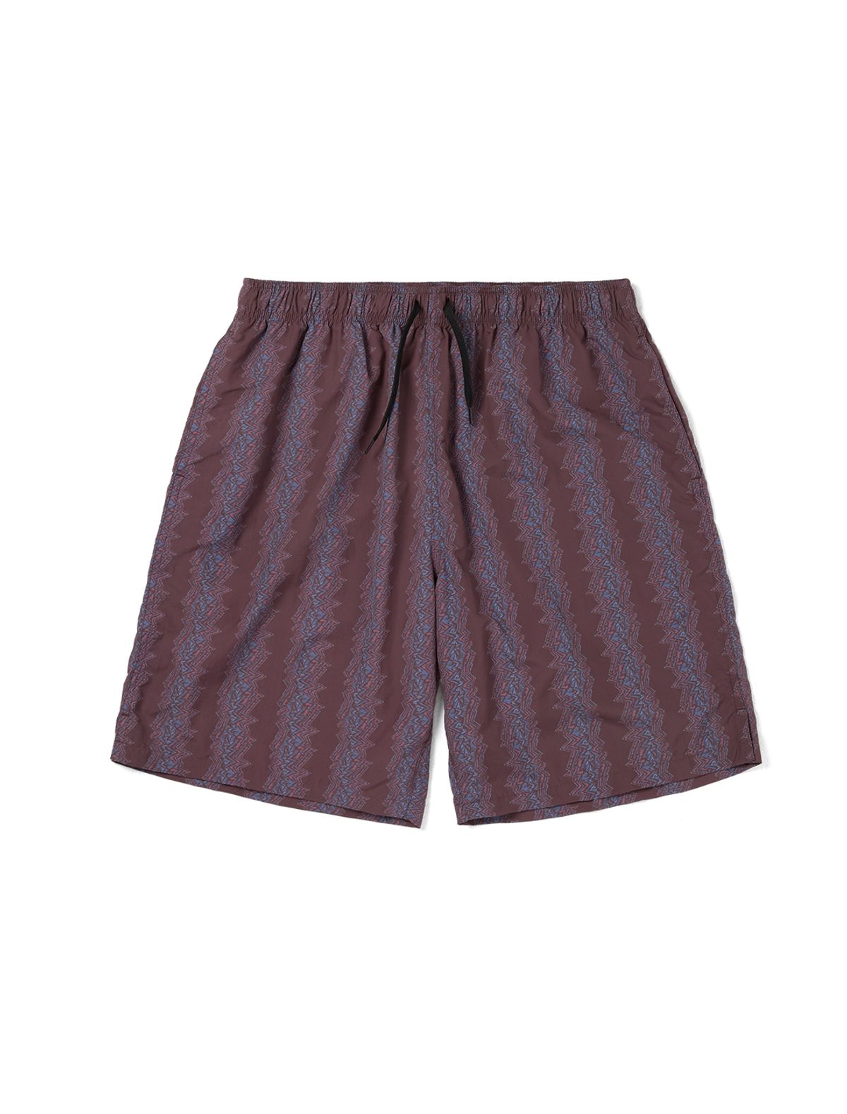 예스아이씨(YESEYESEE) SN Scribbling Nylon Shorts Brick