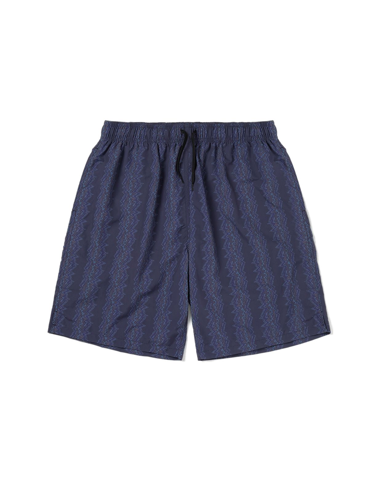 예스아이씨(YESEYESEE) SN Scribbling Nylon Shorts Navy