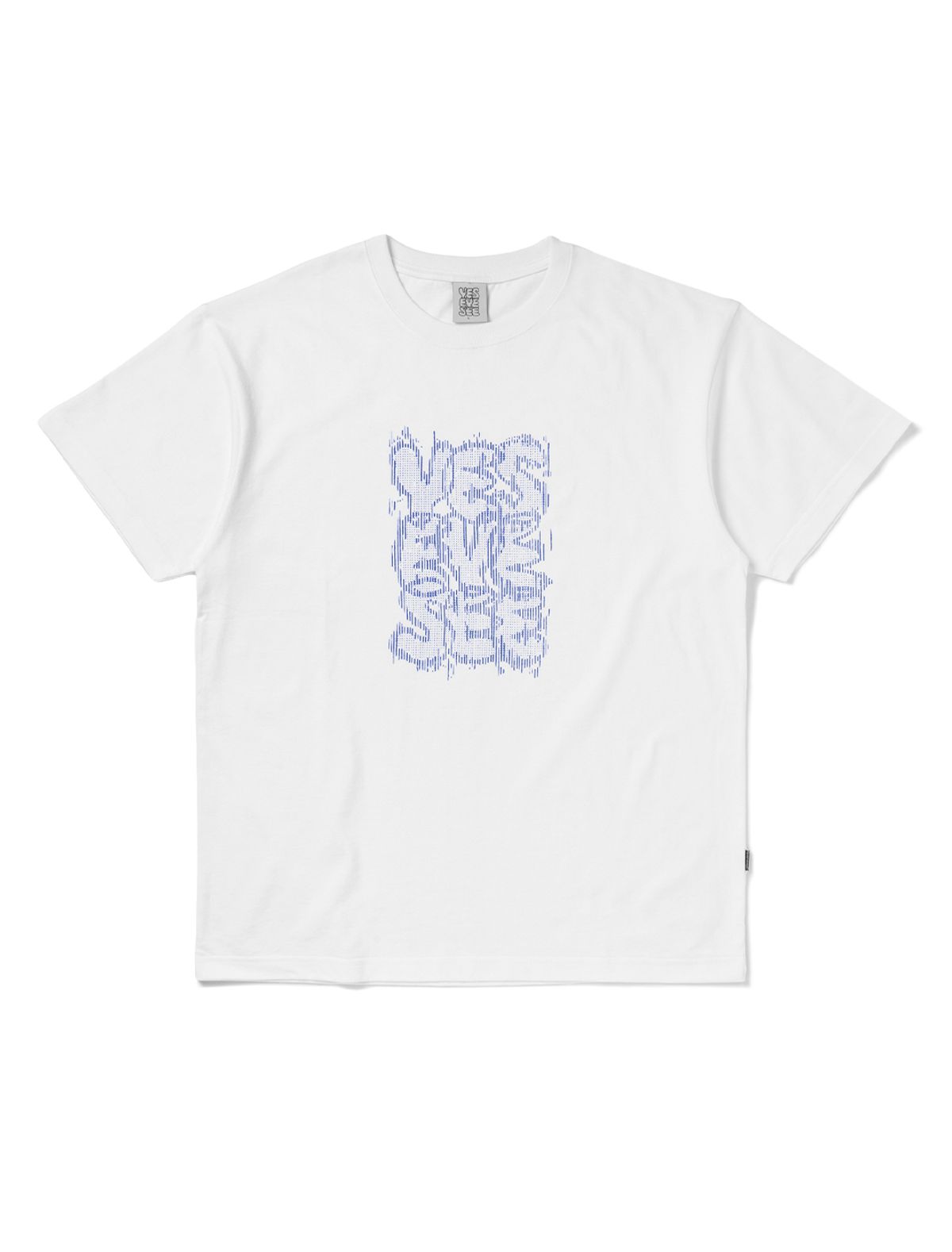 예스아이씨(YESEYESEE) C-Logo Dot Tee White