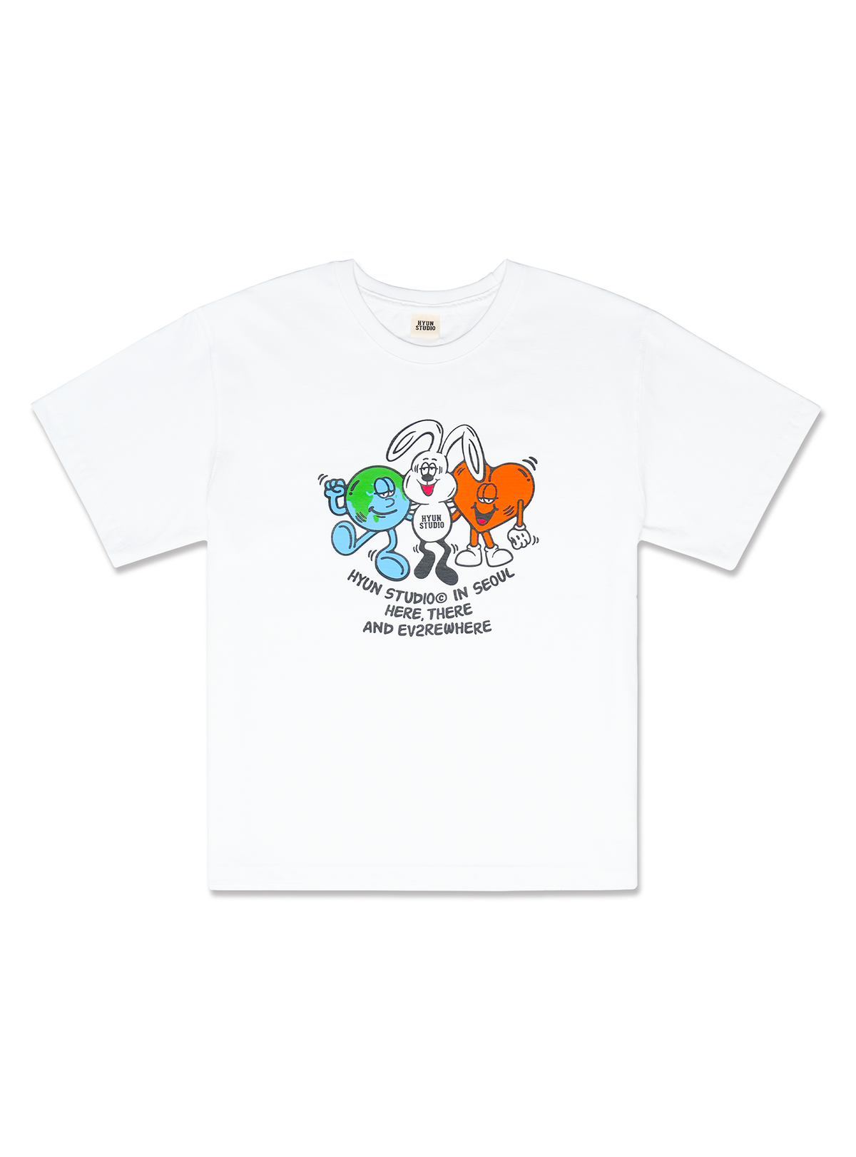 현 스튜디오(HYUN STUDIO) PIER, VITO, FLO T-SHIRT [UNISEX]