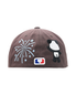 PANDA EMBROIDERY CAP (BROWN)