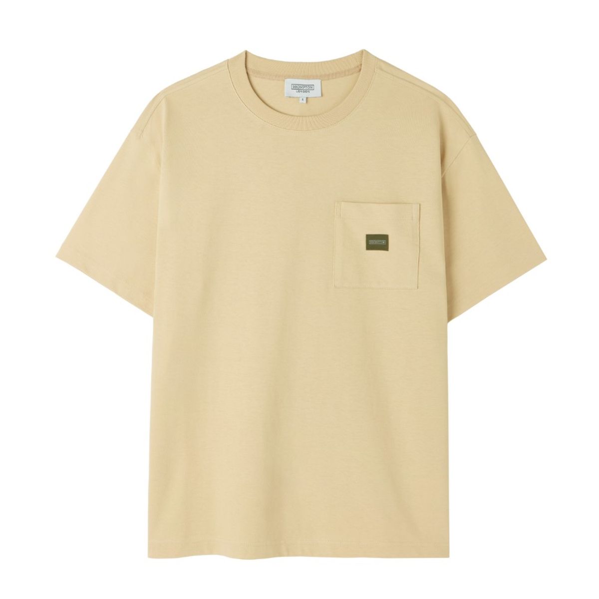 브롬톤 런던(BROMPTON LONDON) BROMPTON BICYCLE GRAPHIC T-SHIRT - BEIGE (P252UTS439)