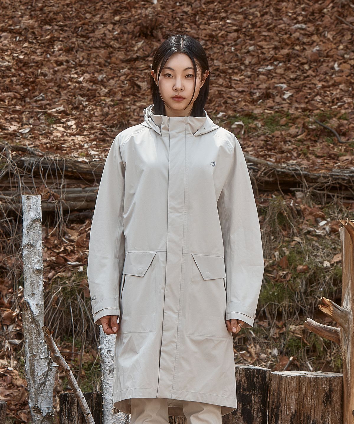 울프라운치(WOLFLAUNCH) Urban Trench Raincoat - Sahara