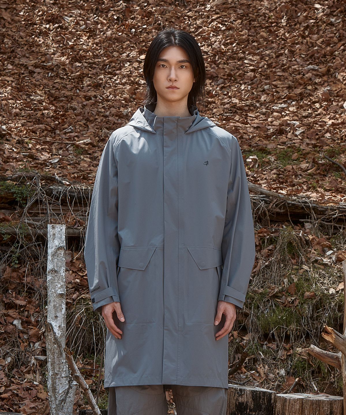 울프라운치(WOLFLAUNCH) Urban Trench Raincoat - Charcoal