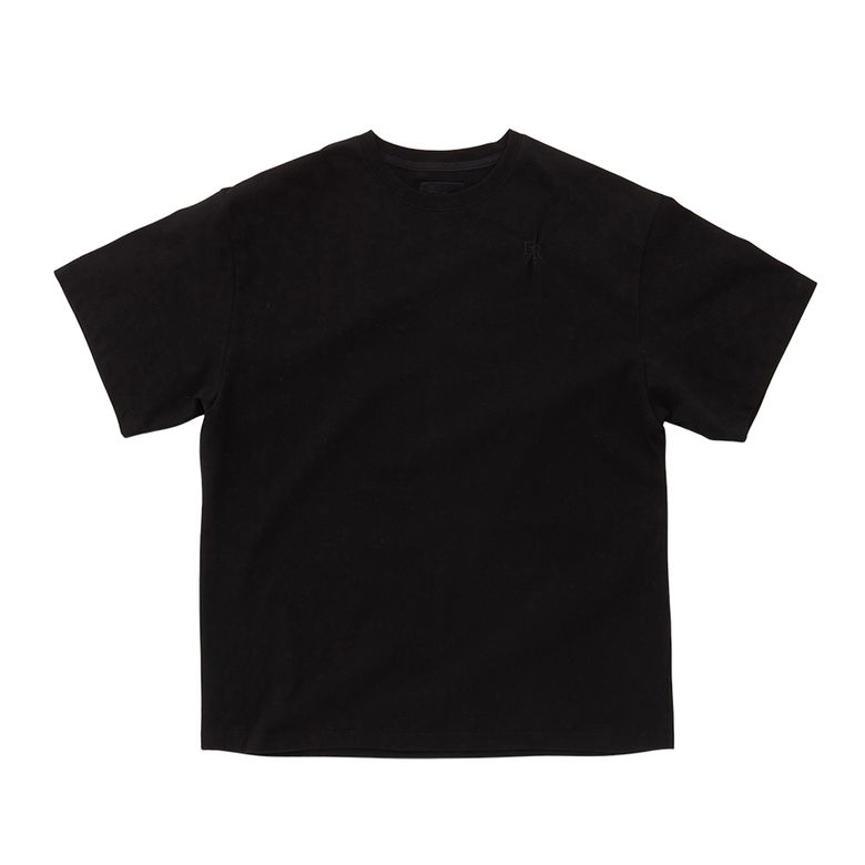 Letter Graphic T-Shirt Black