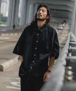 피그먼트 바이오 오버핏 반팔 셔츠 2컬러