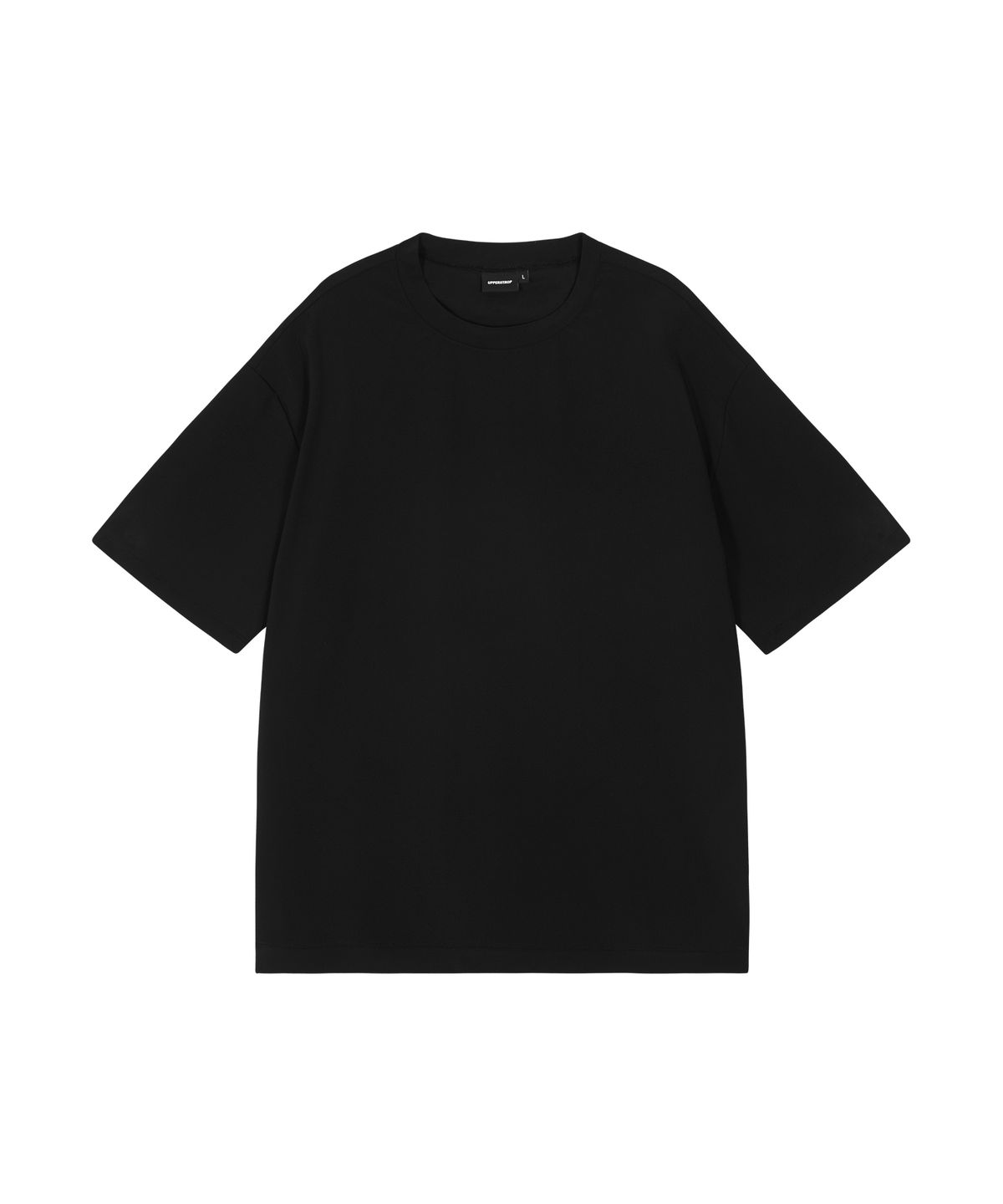 어퍼스트롭 골프(UPPERSTROP GOLF) [UMT25017-01] UPST GOLF 남성 쿨링 라운드 티셔츠 블랙