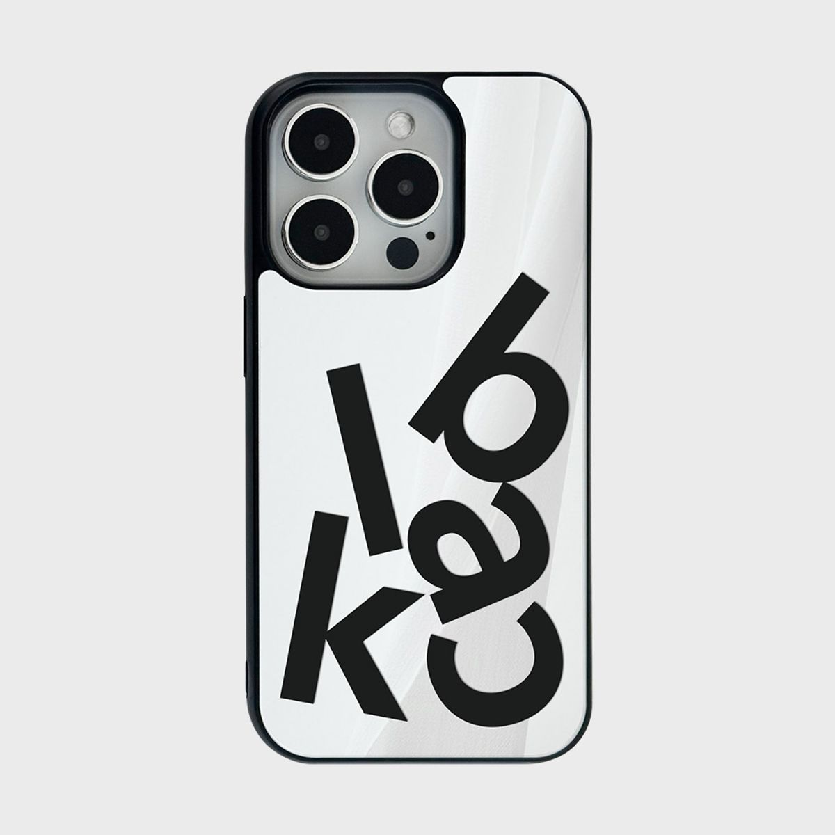 코쿼드(COQUAD) 9C9C 컬러 크러쉬 미러 케이스_블랙