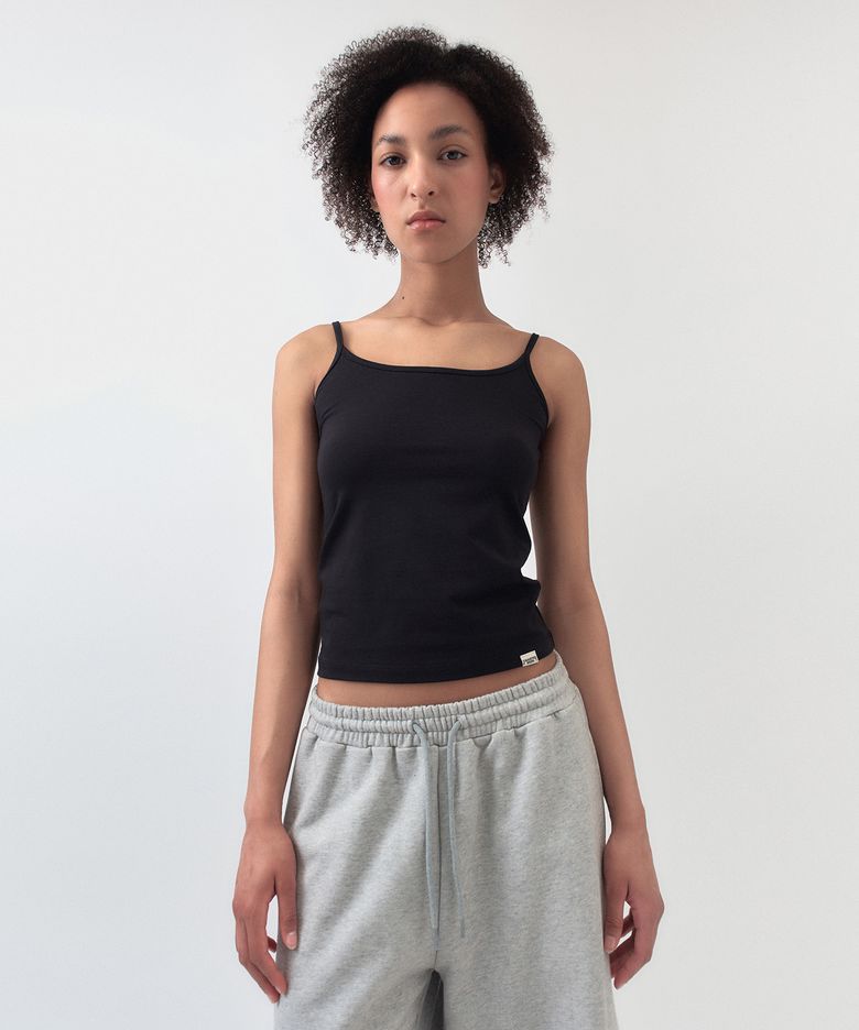 Ballet Tank Top / Black