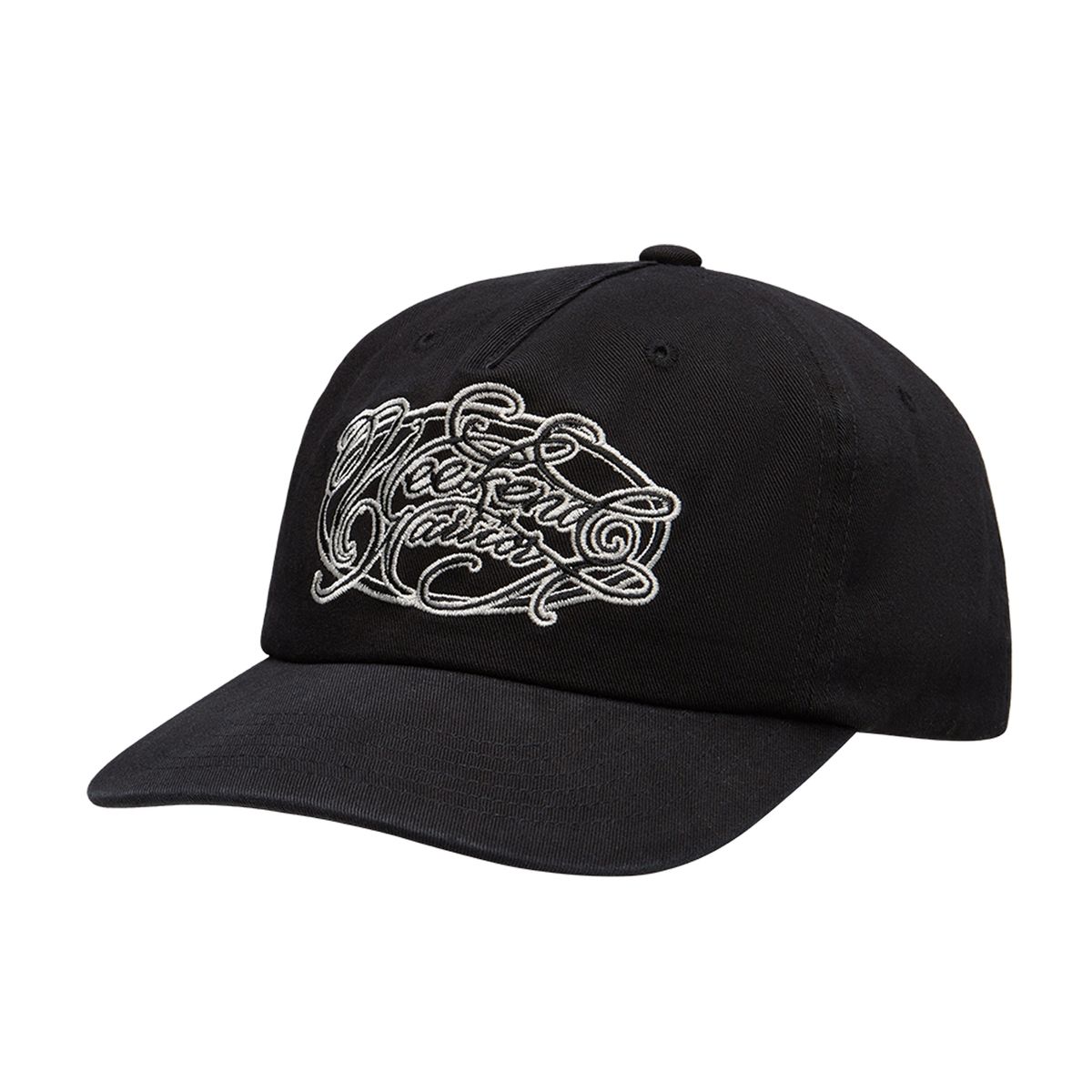 이이이알알알(EEERRR) Weekend Warrior Needlework 5Panels Ball Cap Black