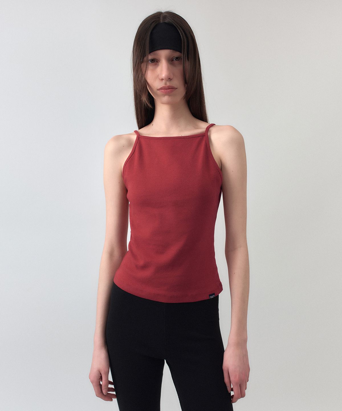 시메트릭 퍼센트(SYMMETRICPERCENT) Square Sleeveless / Red