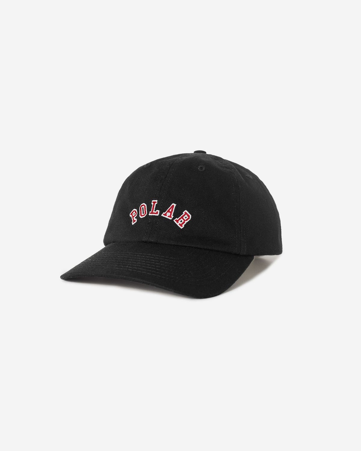 폴라(POLAR) COLLEGE LOGO SAI CAP [BLACK]