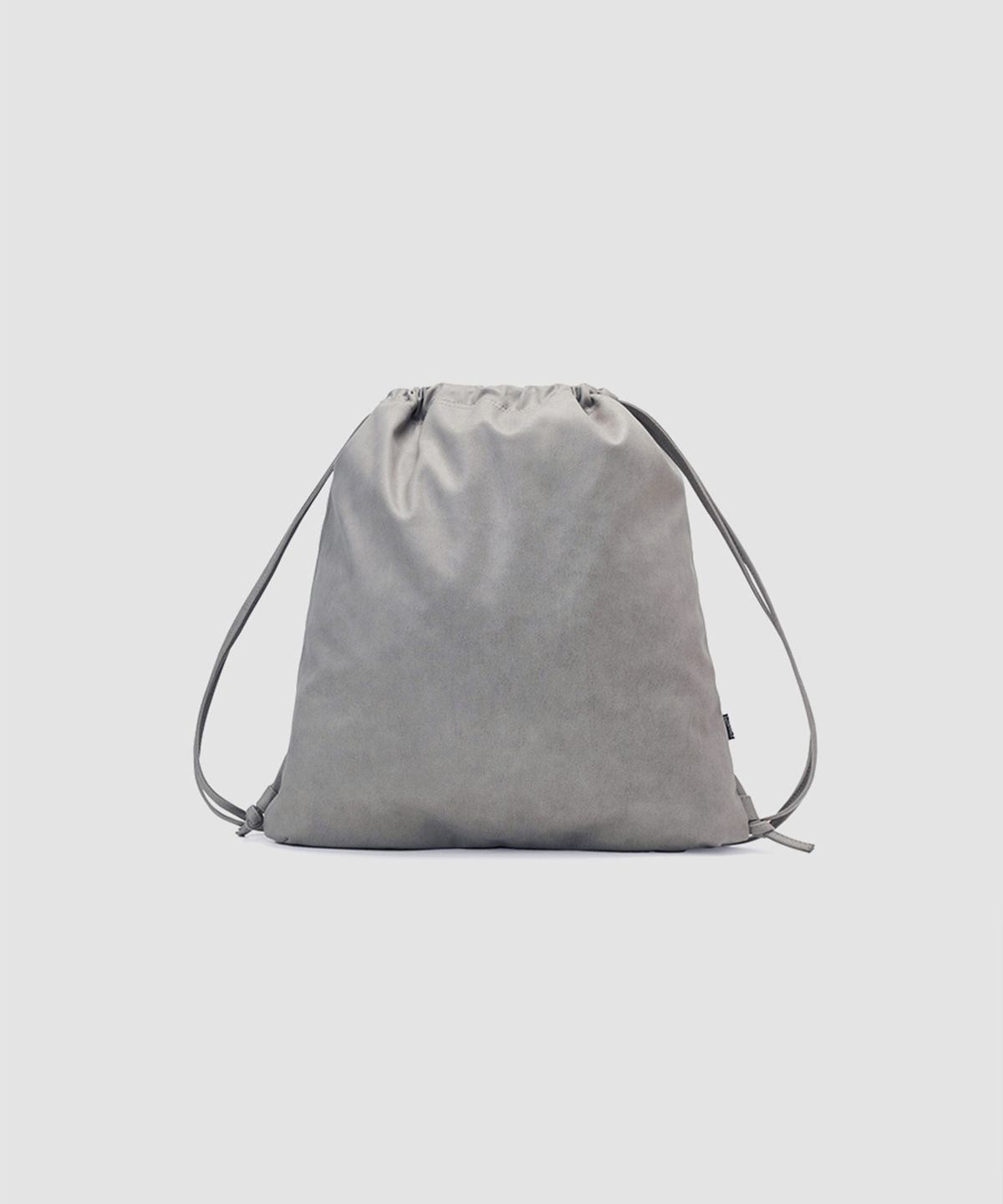 시메트릭 퍼센트(SYMMETRICPERCENT) Faux-leather String Bag / Grey