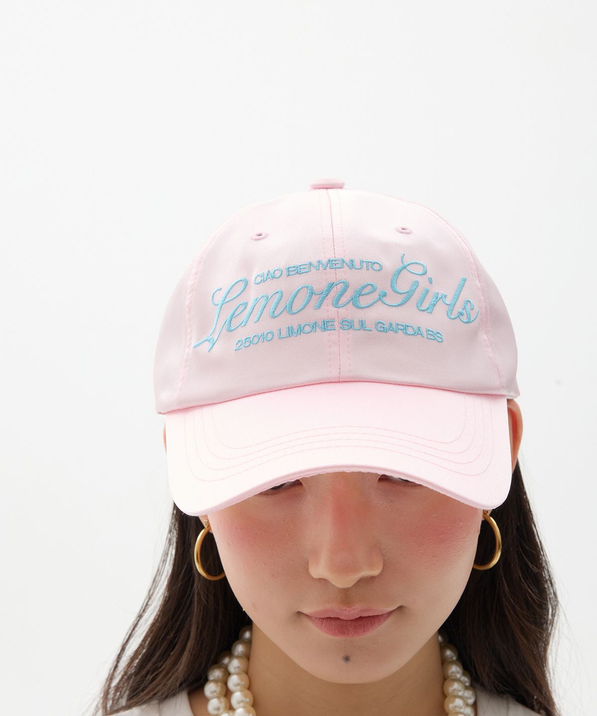 리모네(LEMONE) lemone girls cap / pink