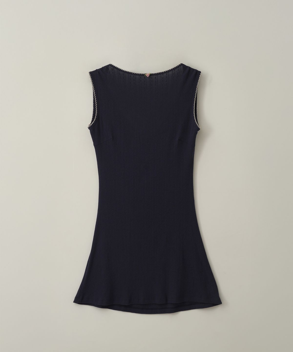 리모네(LEMONE) Pointelle Dress / Navy