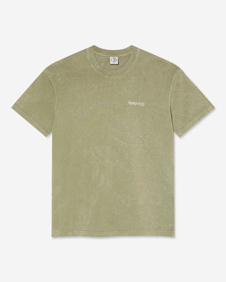 ACID SURF LOGO TEE [LIGHT GREEN]
