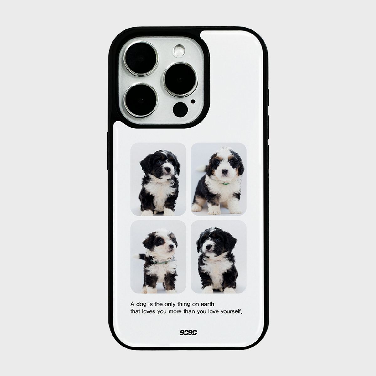코쿼드(COQUAD) 9C9C 바둑이 에폭시 케이스_바둑이러브