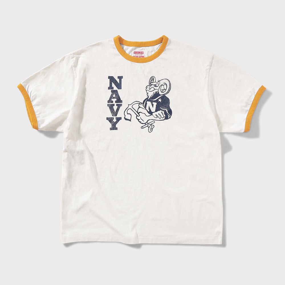 ヴィンテージアメリカ軍ミリタリーTシャツ MUSINSA公式 | GOODNIES ミリタリーアメリカ海軍ヴィンテージリンガーT