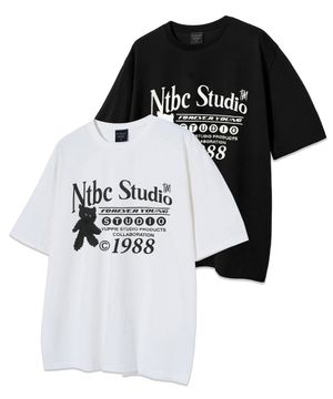 NTBC 스튜디오 DOT 캣츠 반팔티