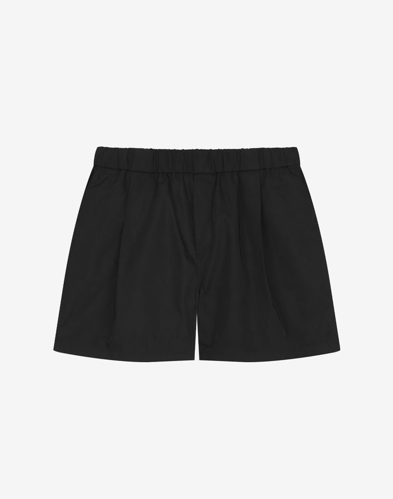 카보 원턱 트윌 숏츠 [블랙]