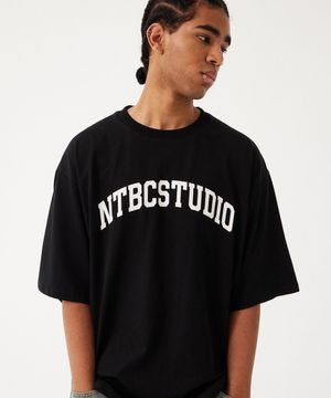 NTBC STUDIO 아치 기본 티셔츠 (블랙)