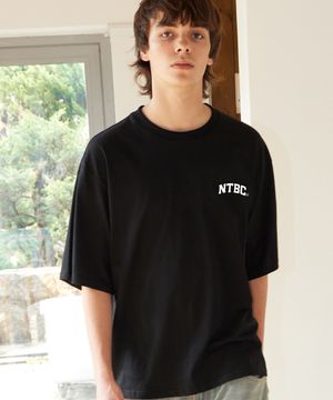 NTBC 시그니처 스몰 로고 반팔티 (블랙)