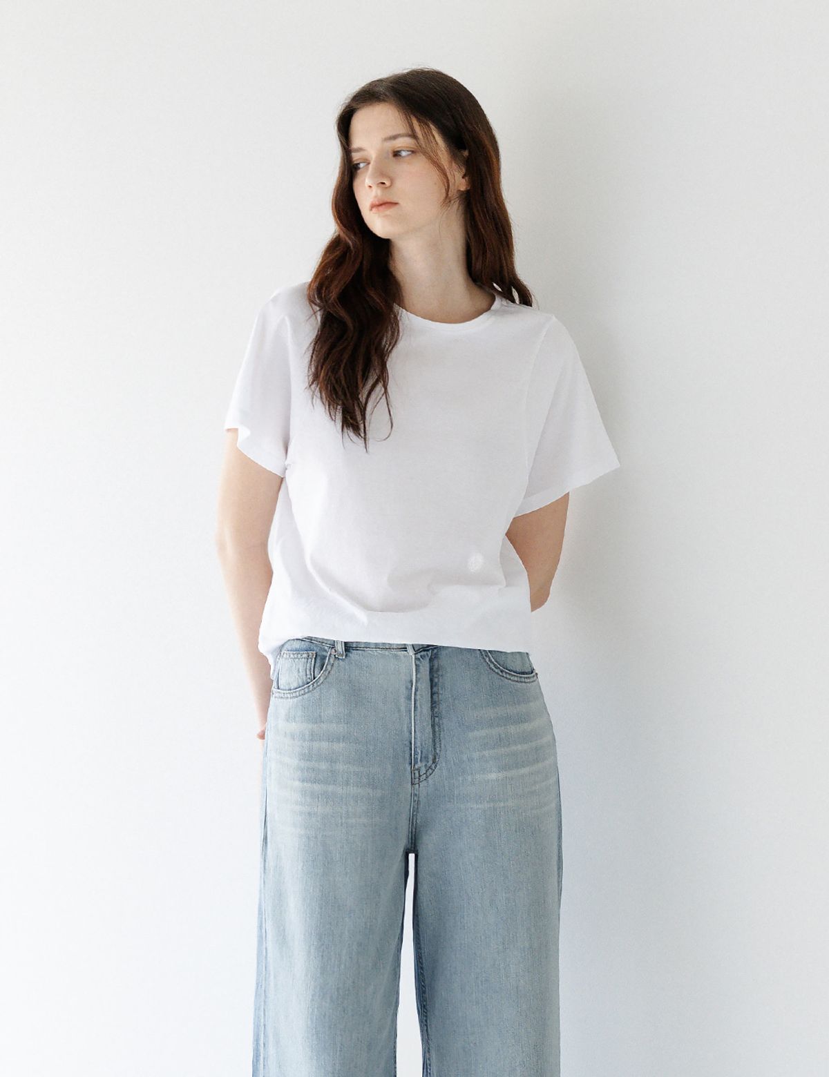 더엘로(THEELO) Wing Sleeves Top (WHITE)