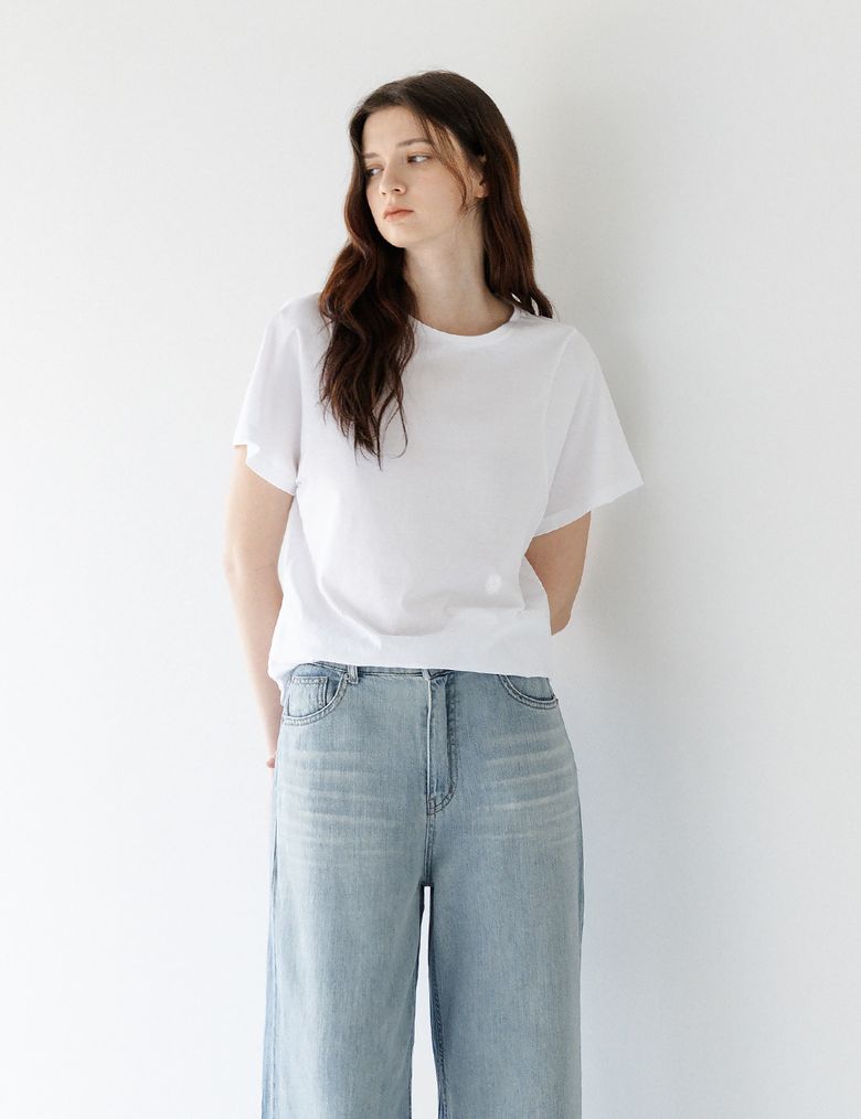 Wing Sleeves Top (WHITE)
