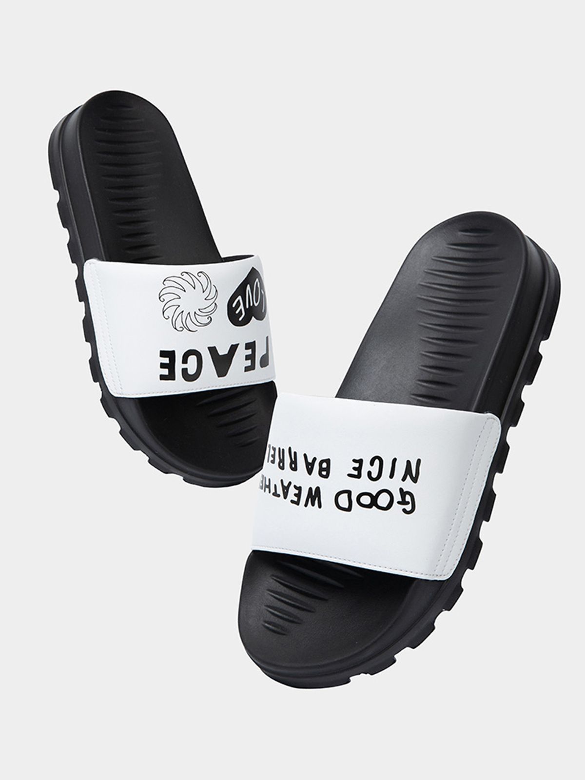 배럴(BARREL) INAP 피스 슬라이드 블랙 (B5SUGSD099BLK)