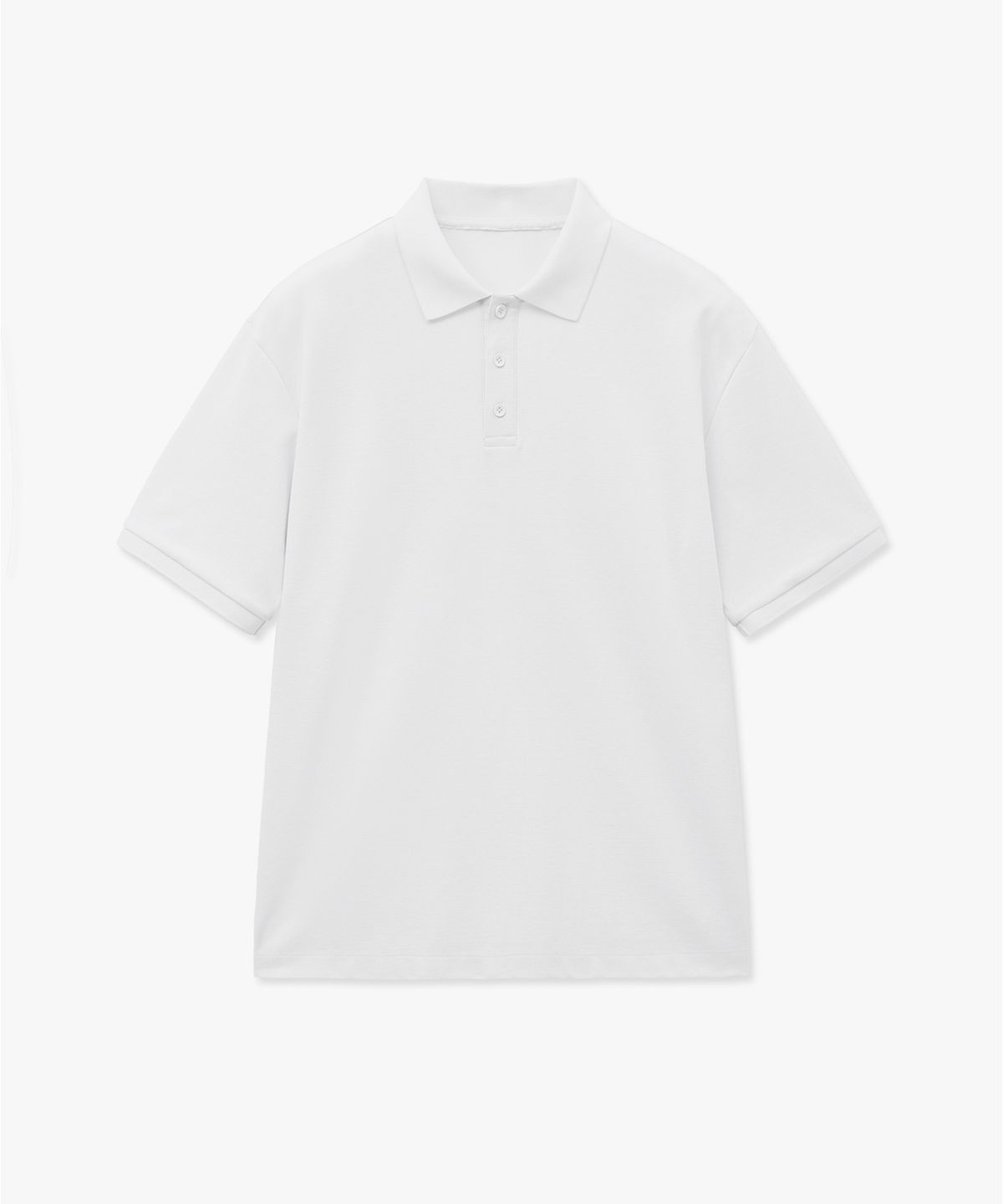 티엔지티(TNGT) Sorona Polo Shirts (White) TNTS5E218WT