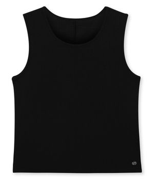 [SEASON OFF] 스틸 포인트 슬리브리스 - 블랙