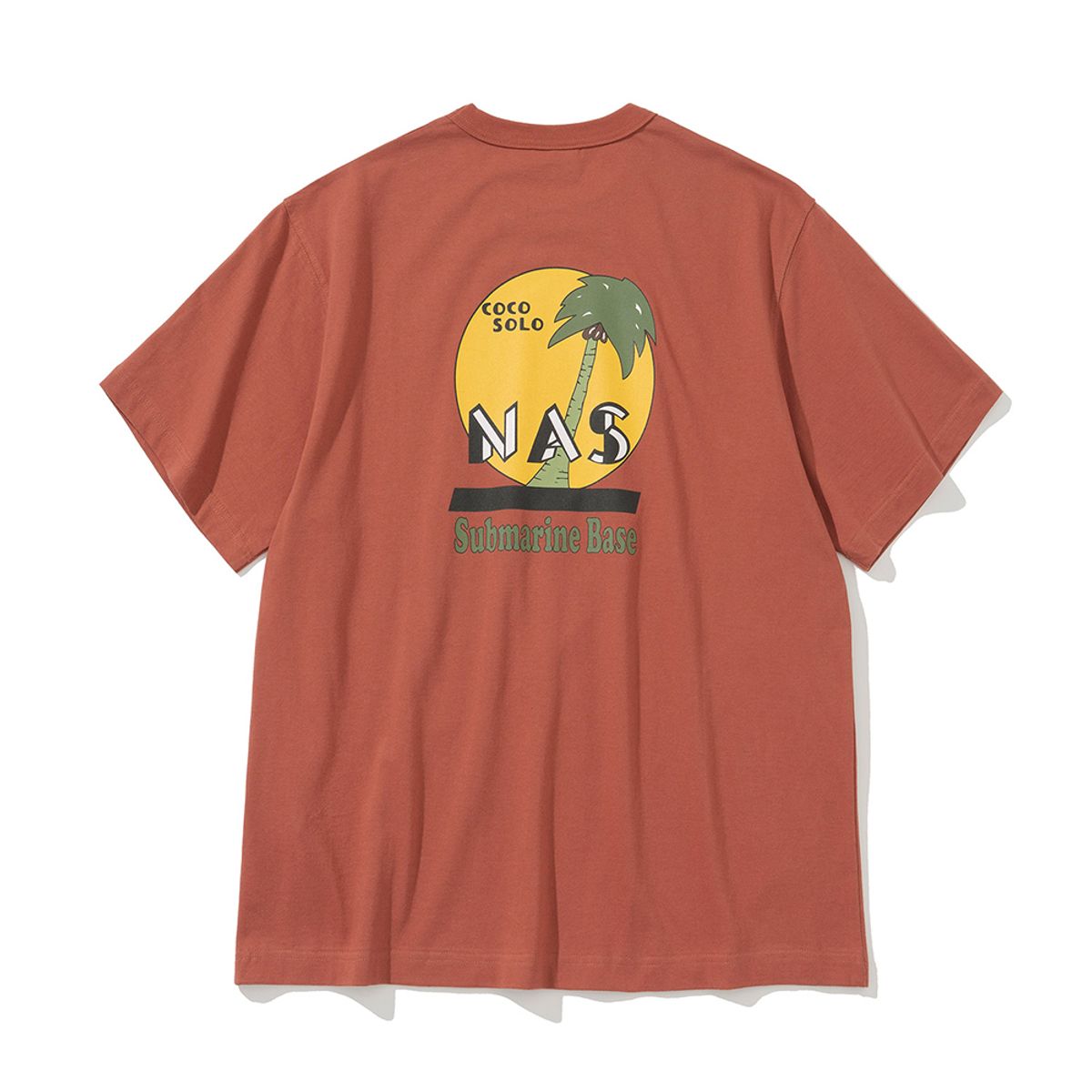 유니폼브릿지(UNIFORM BRIDGE) coco solo s/s tee brick red