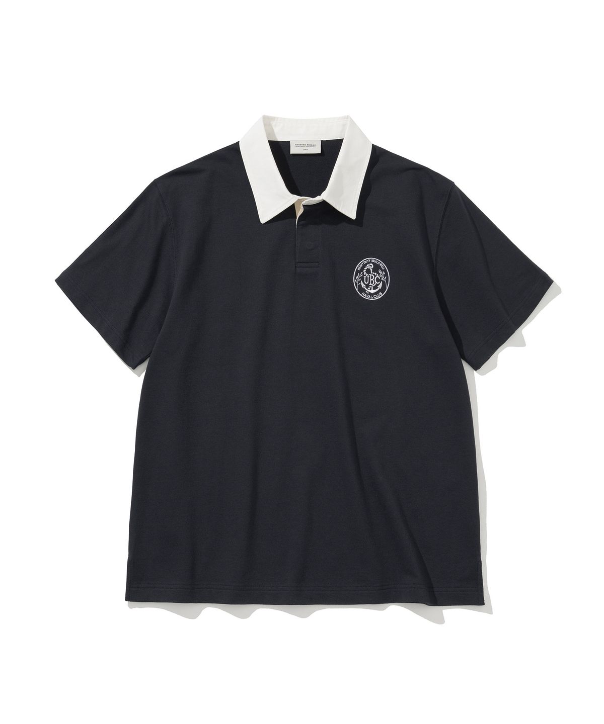 유니폼브릿지(UNIFORM BRIDGE) rugby s/s tee navy