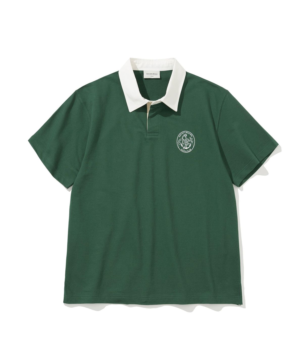 유니폼브릿지(UNIFORM BRIDGE) rugby s/s tee green