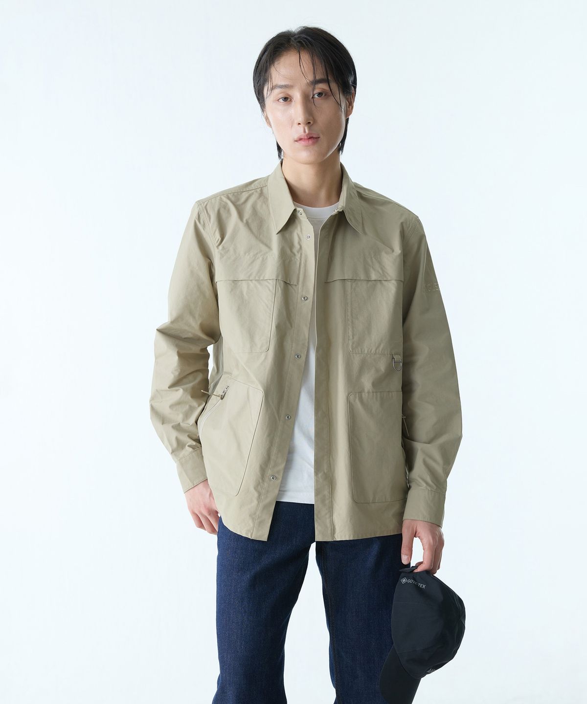 에이글(Aigle) 남성 드라이 패스트 UV 롱슬리브 오버핏 셔츠 AIS25MSHI002BIS