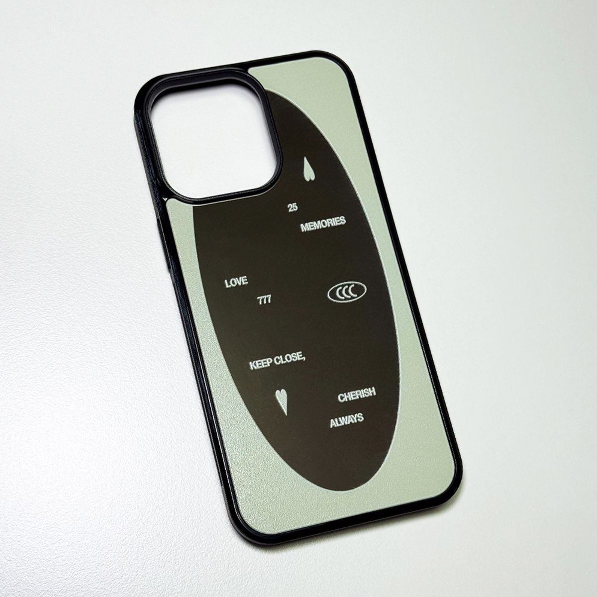 메모리즈바운더리(MEMORIESBOUNDARY) LOVE Memories Bumper Mirror Phone Case (SG)/(MagSafe)