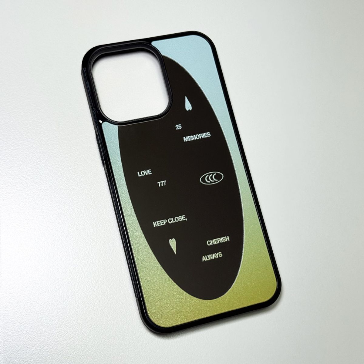 메모리즈바운더리(MEMORIESBOUNDARY) LOVE Memories Bumper Mirror Phone Case (TP)/(MagSafe)