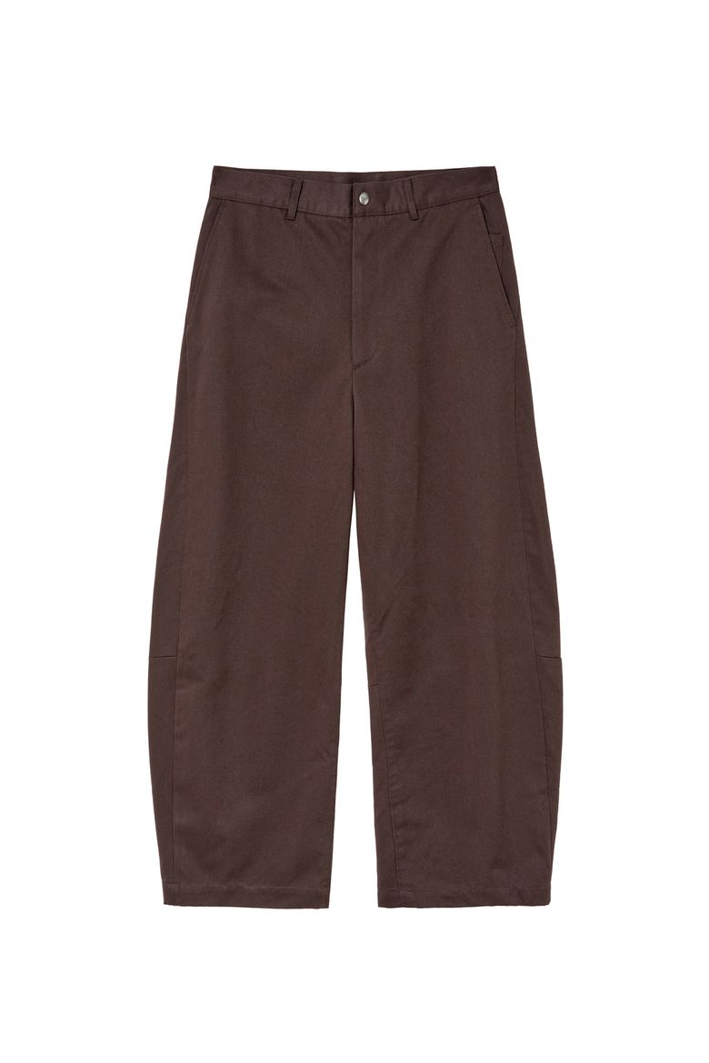 Curve Chino Pants Dark Burgundy