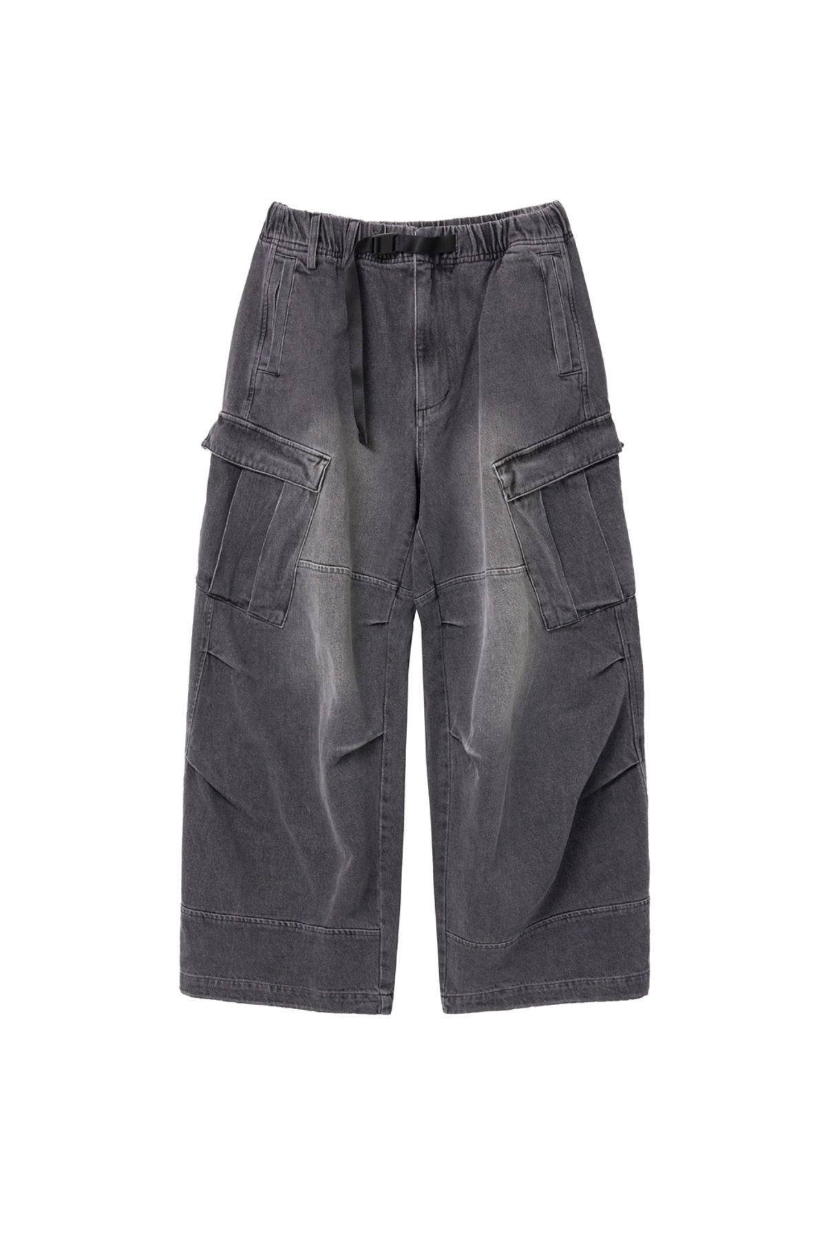 해칭룸(HATCHINGROOM) Mil Pants Denim Ash Grey