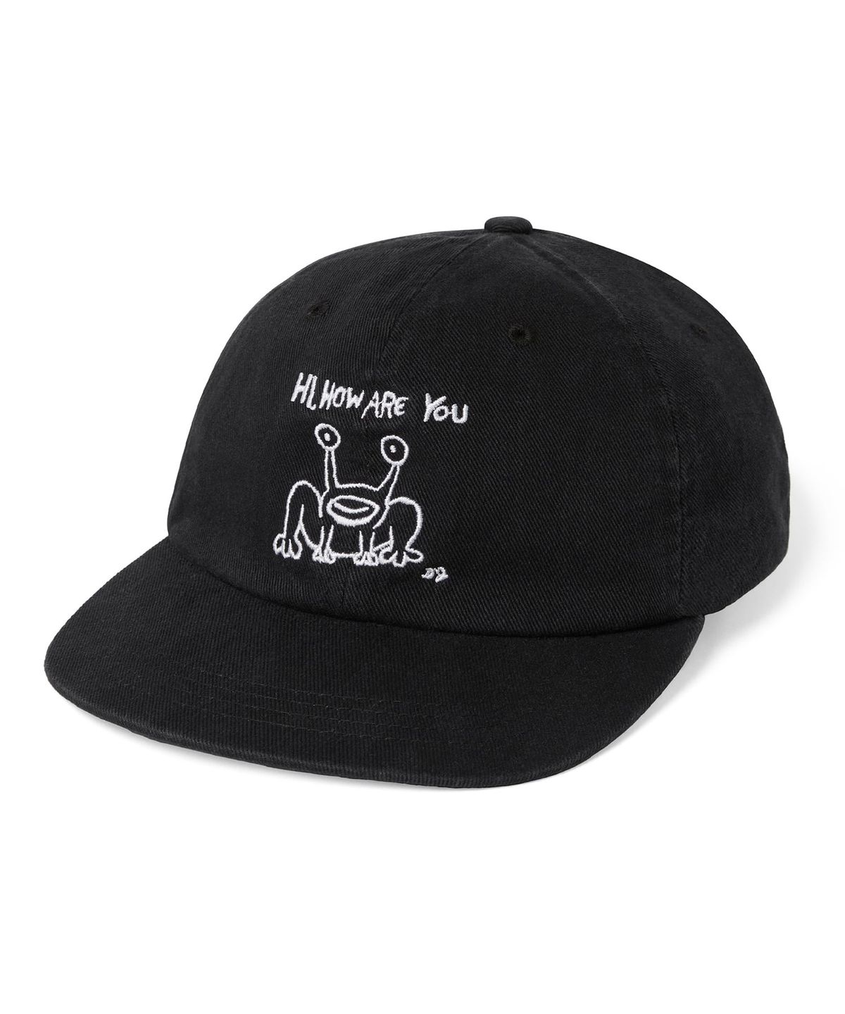 디스이즈네버댓(THISISNEVERTHAT) TNT Daniel Johnston Frog Cap Black