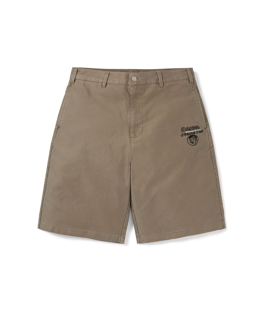 TNT Daniel Johnston Washed Short Khaki