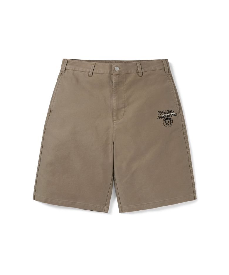 TNT Daniel Johnston Washed Short Khaki