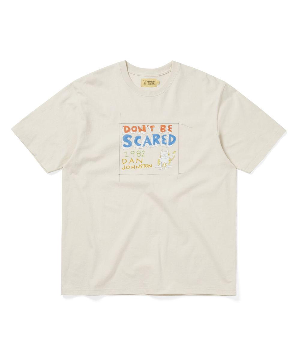 TNT Daniel Johnston Scared Tee Natural