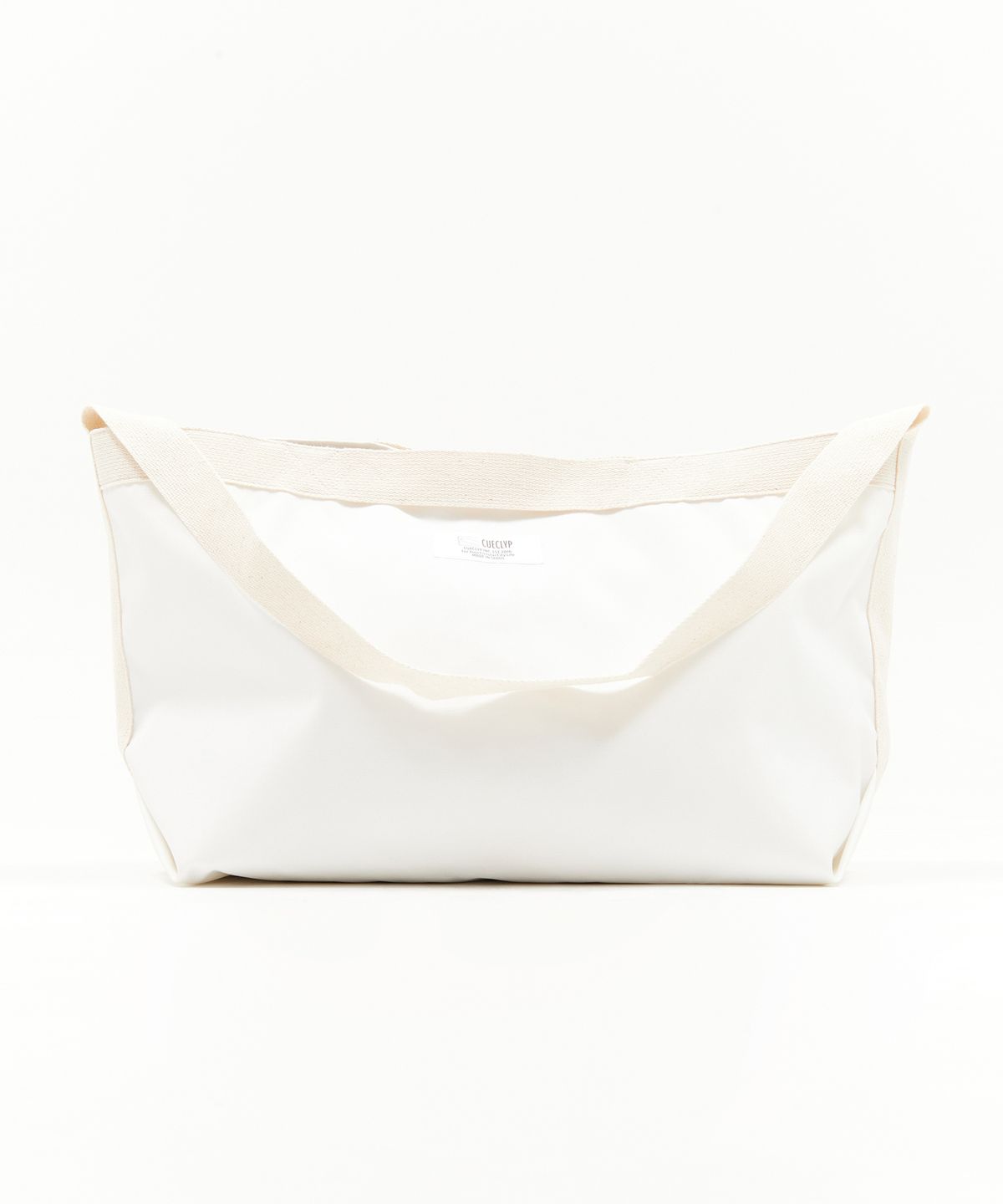 큐클리프(CUECLYP) [Hidden Worker] Basic Cross Bag (White)