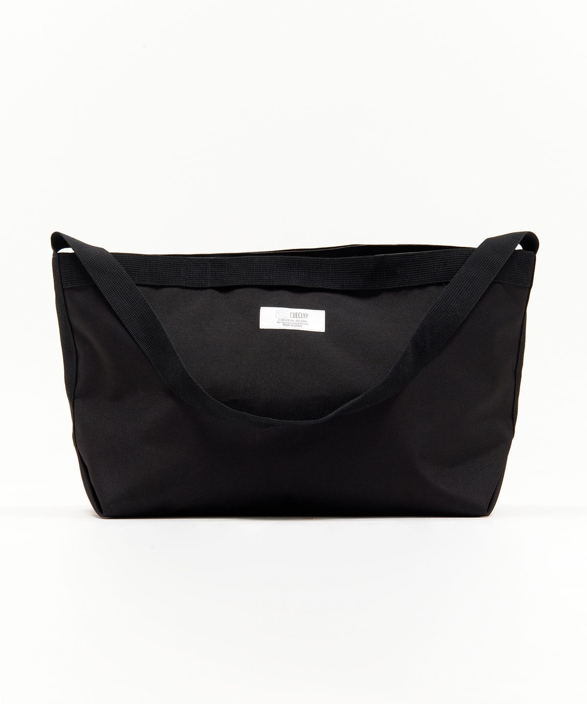큐클리프(CUECLYP) [Hidden Worker] Basic Cross Bag (Black)