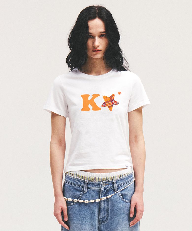 K Alpha Star Logo Tee Yellow