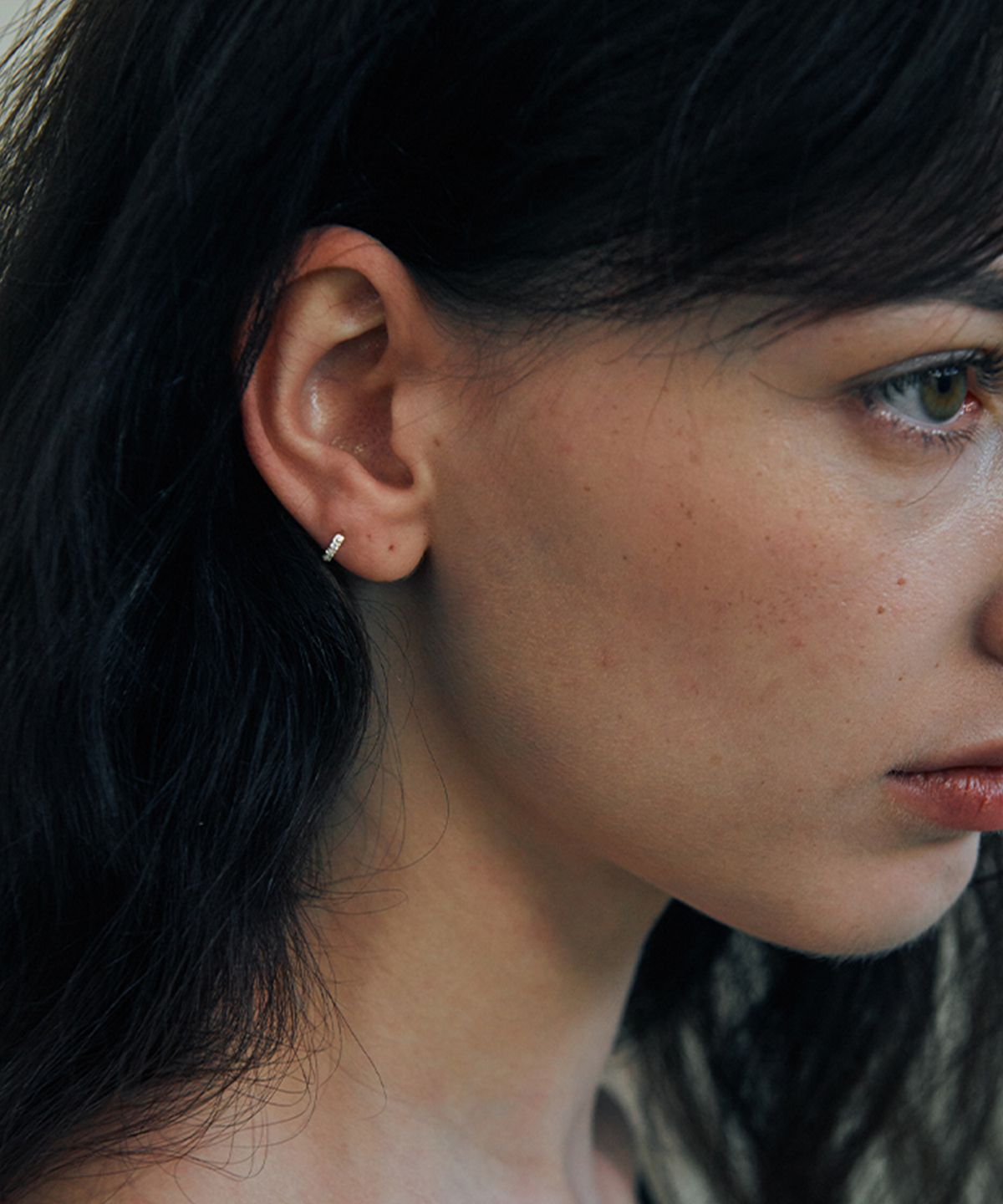 베흐트(VERTE) [925 silver] Deux.silver.222 / mini dew earring
