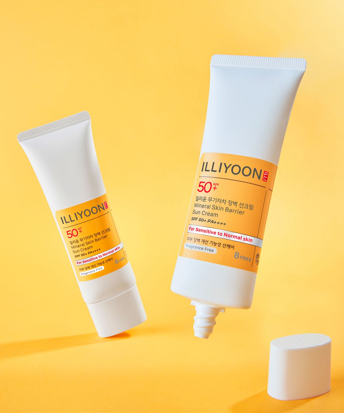 일리윤(ILLIYOON) 무기자차 장벽 선크림 50ml 2입