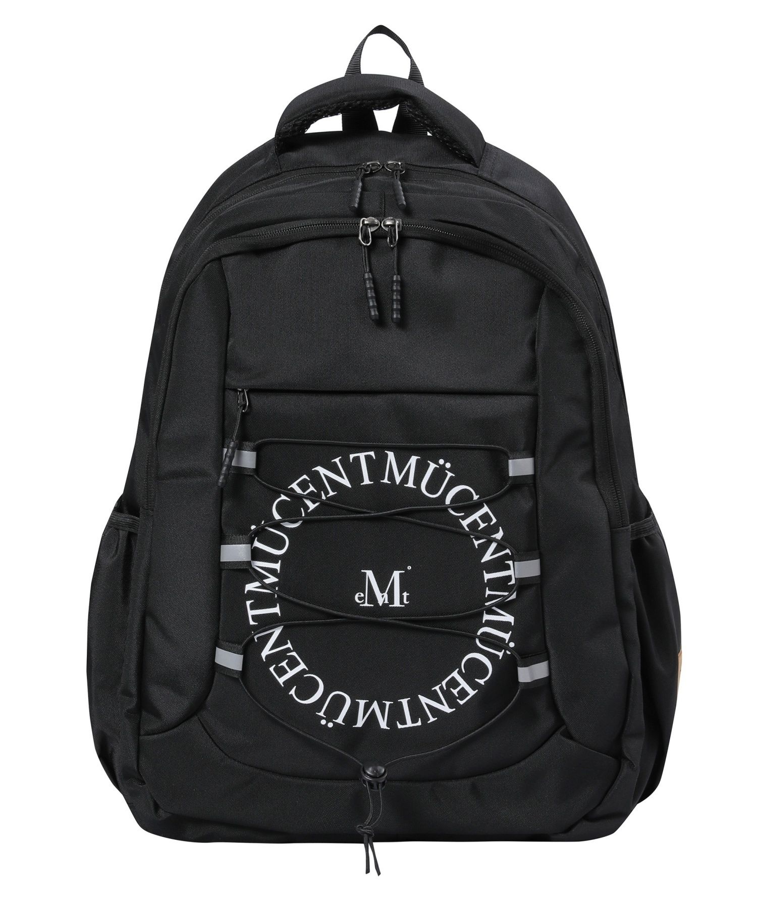 MUSINSA | MUCENT Travin Round Logo Backpack (Unisex)