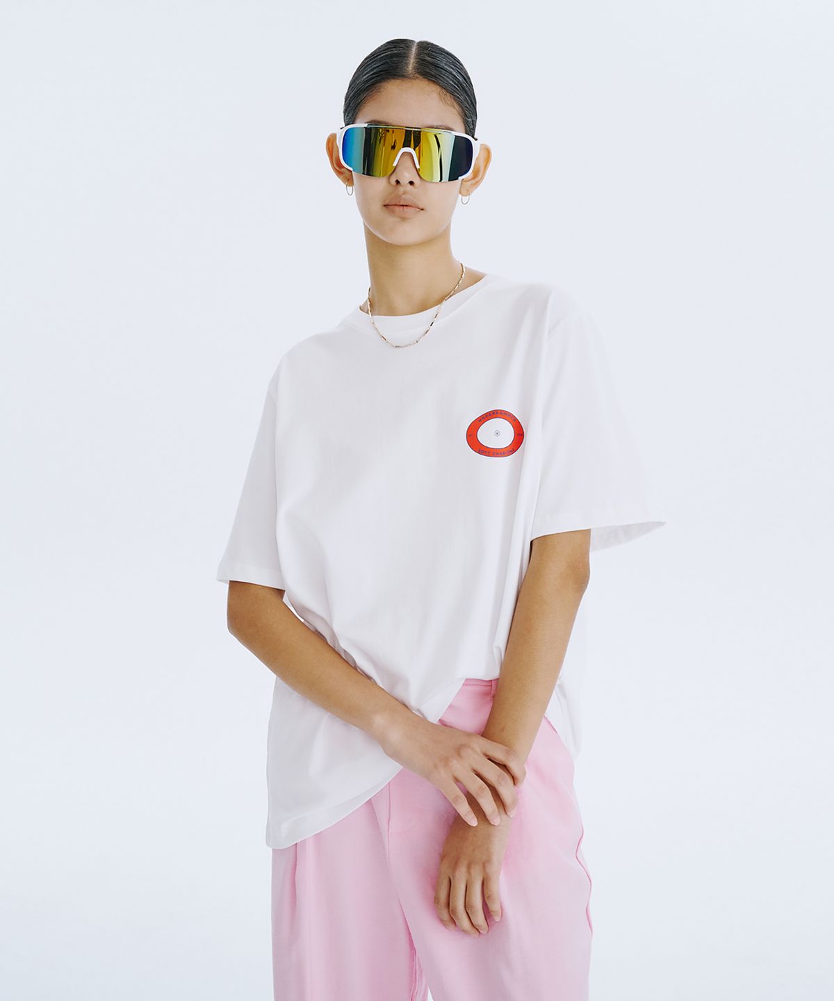 분더캄머(WNDERKAMMER) Round Graphic T_White